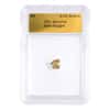 0.51 Gram Gold Nugget ICG Genuine