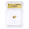 0.56 Gram Gold Nugget ICG Genuine