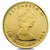 1989 1.85 oz Proof Gold Canadian Maple Leaf 4-Coin Set 