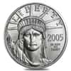 2005 Platinum American Eagle (Statue of Liberty) - 4 coin year set 
