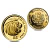 1990 Singapore Gold/Silver Year of the Horse Lion Collector's Edition Proof Set (w/Box & COA)