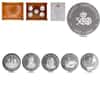 1992 Spain 3.46 oz Proof Silver Discovery of America 5-Medal Set .925 Fine (w/Box & COA)