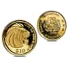 1990 Singapore Gold/Silver Year of the Horse Lion Collector's Edition Proof Set (w/Box & COA)
