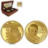 2006 Norway 2 oz Proof Gold Nobel Legends 2-Medal Set (w/Box & COA)