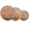 2022 UK Proof Gold Sovereign 3-Coin Set - Queen Elizabeth II Memorial (w/Box & COA)