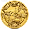1/10 oz Great Seal of California Gold Round .9999 Fine BU/Proof (Random Year)
