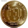 1/2 oz Gold Standard Corp Vintage Gold Round (Random Design)