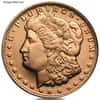 1/4 oz Generic Copper Round .999 Fine
