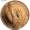 1/4 oz Generic Copper Round .999 Fine