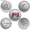 1/4 oz Silver Coin Random Mint .999+ Fine BU/Proof