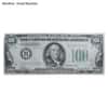 1934 $100 Federal Reserve Note United States AU/CU