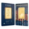 1 oz PAMP Suisse American Icons Buffalo Gold Bar .9999 Fine (in Assay)