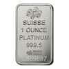 1 oz PAMP Suisse Lady Fortuna Platinum Bar .9995 Fine (in Assay)