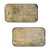 1 oz Philadelphia Centennial City Large Bell Silver Bar .999 Double Serial # Error