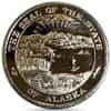 1 oz Seal of the State of Alaska Silver Round .999 Fine (Random Design)