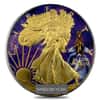 1 oz Silver American Eagle $1 Colorized Coin (Random Year)