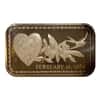1 oz Vintage Random Design Art Silver Bar .999 Fine
