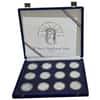 10.1 oz JM Statue Of Liberty Centennial Silver Coin/Medal Set (w/Box & COA)