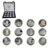 10.1 oz JM Statue Of Liberty Centennial Silver Coin/Medal Set (w/Box & COA)