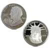 10.1 oz JM Statue Of Liberty Centennial Silver Coin/Medal Set (w/Box & COA)