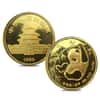 1985 1.9 oz Chinese Gold Panda 5-Coin Set BU (Sealed)
