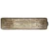 100 oz Western Pacific Coin & Silver Exchange Vintage Silver Bar .999 Fine (Pigtail Sprue)
