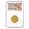 1028-1034 AD Byzantine Empire Romanus III Gold AV Hist. Nomisma NGC Ch XF 5/5; 4/5