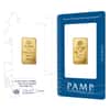 10 Gram PAMP Suisse Rosa Gold Bar .9999 Fine (in Assay)