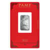 10 gram PAMP Suisse Year of the Ox Silver Bar (In Assay)
