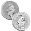 Great Britain 2 oz Silver Queen's Beasts 10-Coin Set .9999 Fine BU (w/Box)