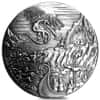 10 oz Dragon vs Vikings Ultra High Relief Fantasy Silver Round .999 Fine (w/Box)
