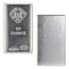 10 oz Johnson Matthey JM Cast Silver Bar .999+ Fine (USA)