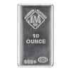 10 oz Johnson Matthey JM Cast Silver Bar .999+ Fine (USA)