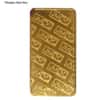 10 oz Johnson Matthey Pressed Vintage Gold Bar .9999 Fine