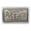 10 oz Mount Rushmore 250th Anniversary Antiqued Silver Bar .999 Fine
