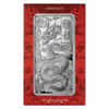 10 oz PAMP Good Luck Yellow Dragon Silver Bar .999 Fine (in Assay)