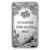 NO ASSAY - 10 oz PAMP Good Luck Yellow Dragon Silver Bar .999 Fine