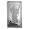 NO SEAL - 10 oz PAMP Lady of Justice Silver Bar .999 Fine