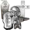 10 oz Shaped Cast Silver .999 Fine (Random Design)