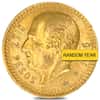 10 Pesos Mexican Gold Coin Scruffy (Random Year)