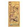 10 Wyoming Goldback 1/100 oz 24K Gold Foil Aurum Note