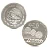 Mexico 1986 World Cup Proof Silver 12-Coin Set .925 Fine (w/Box & COA)