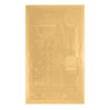 1/4 Utah Goldback 1/4000 oz 24K Gold Foil Aurum Note (New Design)