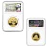 2017 1.83 oz Chinese Gold Panda 5-Coin Set NGC MS 70 FDOI