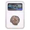1676 P E Bolivia Charles II 4 Reales Silver Coin NGC Fine Details (11.14 gram)