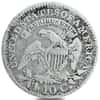 1809-1837 Capped Bust Dime 10C Silver Coin Fine (Random Year)