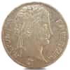 1812-1813 France 5 Francs Silver Coin Circ (Random Year)