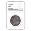 1814 Capped Bust Silver Half Dollar NGC F 15