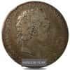 1818-1820 Great Britain George III Silver Crown Avg Circ ASW 0.8409 oz (Random Year)
