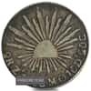 1825-1870 Mexico 2 Reales Silver Coin Avg Circ (Random Year)